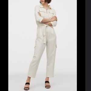 H&M Belted Painters Boiler Jumpsuit
